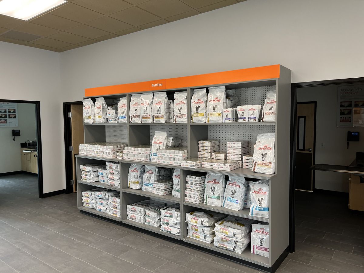 The Banfield Pet Hospital Double Branch shop supplies