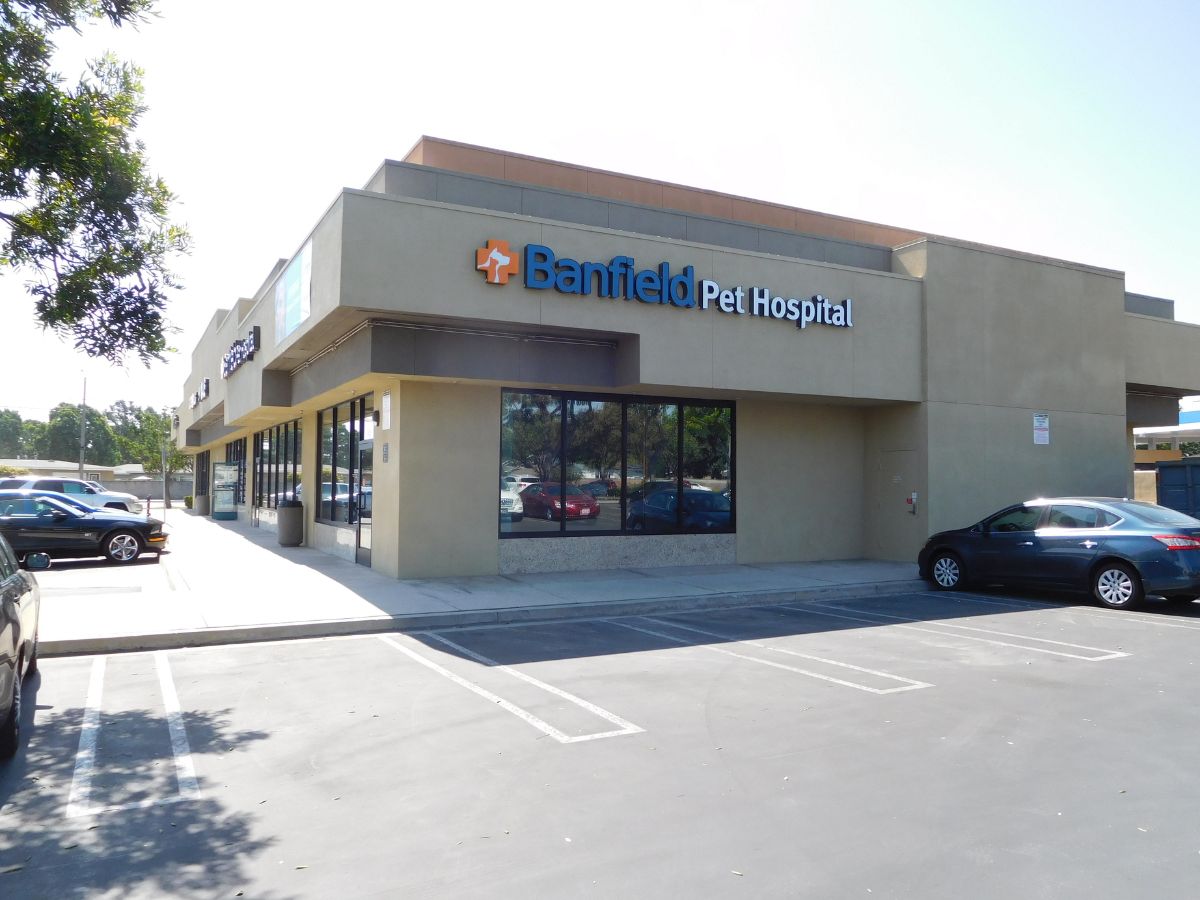 The Banfield Long Beach Spring St hospital front entrance