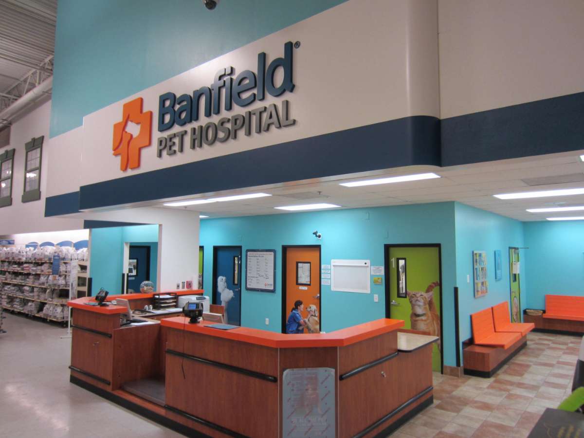 The Rock Hill Banfield front desk