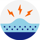 Illustrated icon of inflamed skin