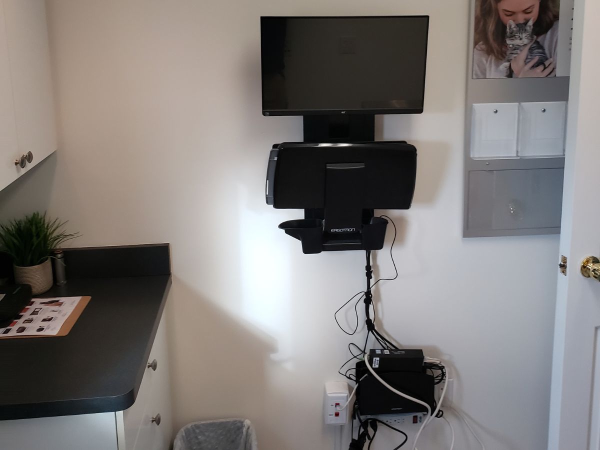 Inside of a Banfield - Medfield exam room