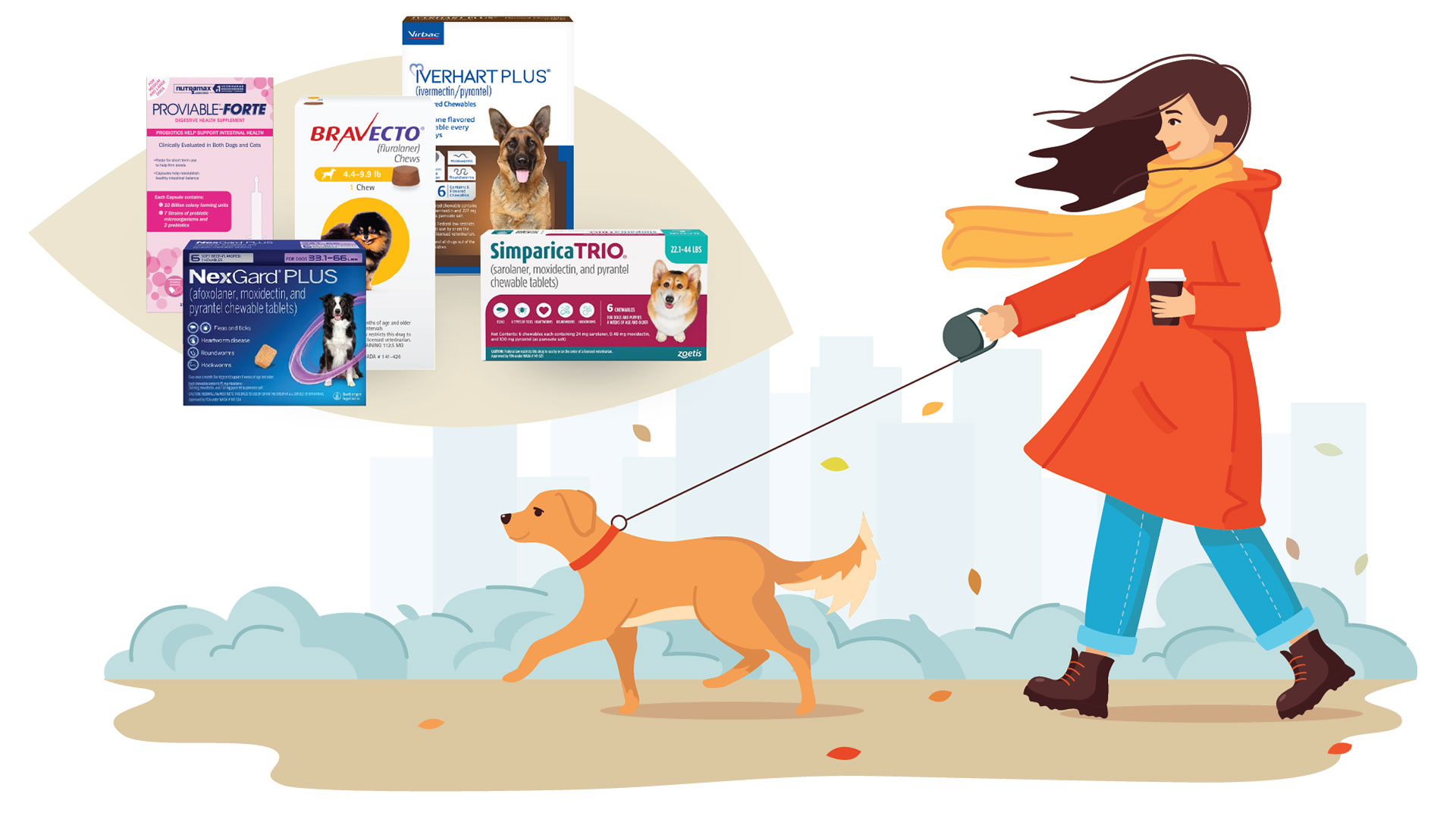 A banner illustration of Banfield Shop products for the Fall 2026 sale