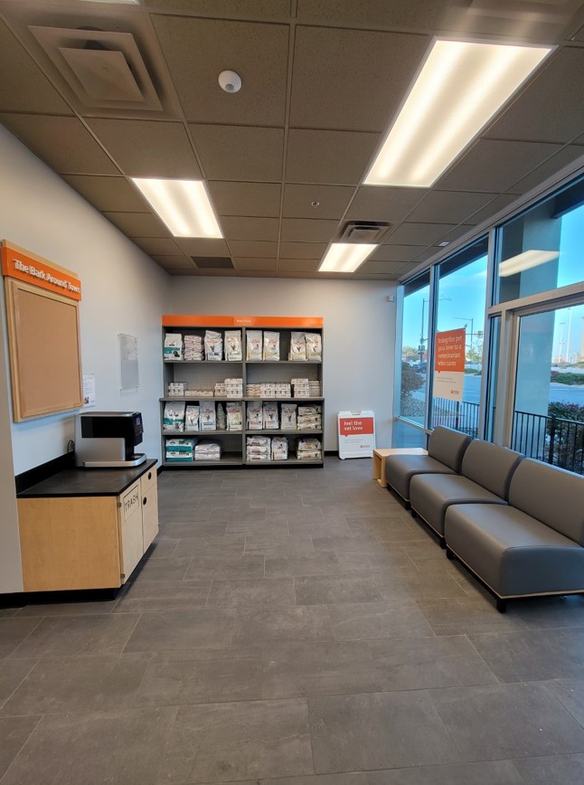 Waiting room and front lobby