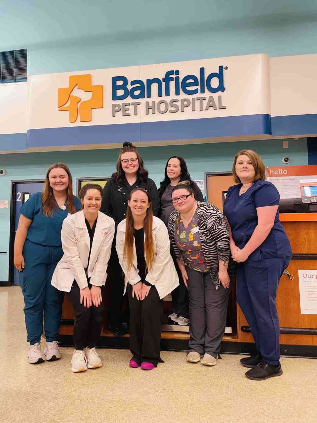 The staff at the Covington hospital