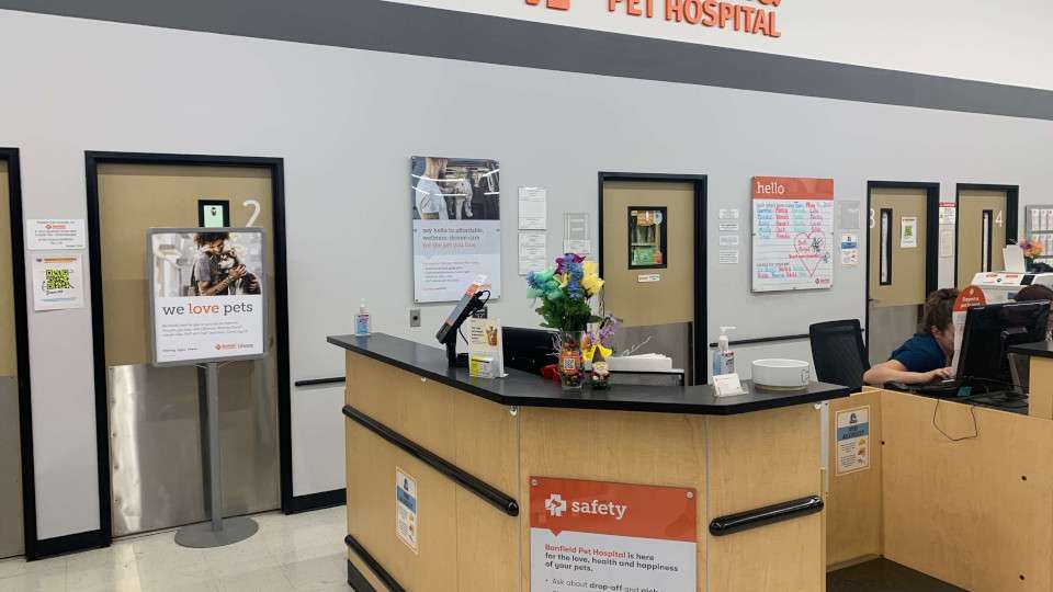 The interior of the Gresham PetSmart location