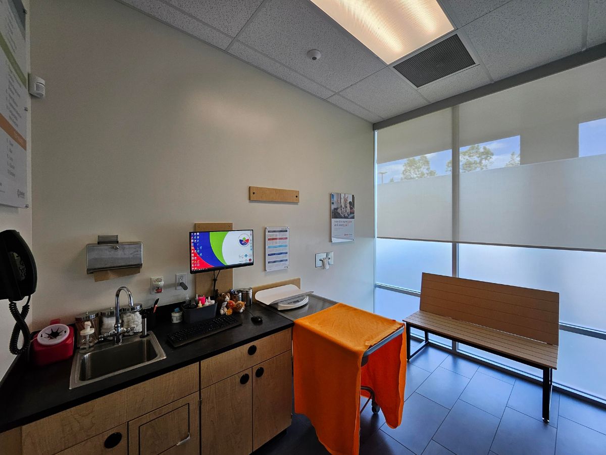 The lobby at Banfield Olympia